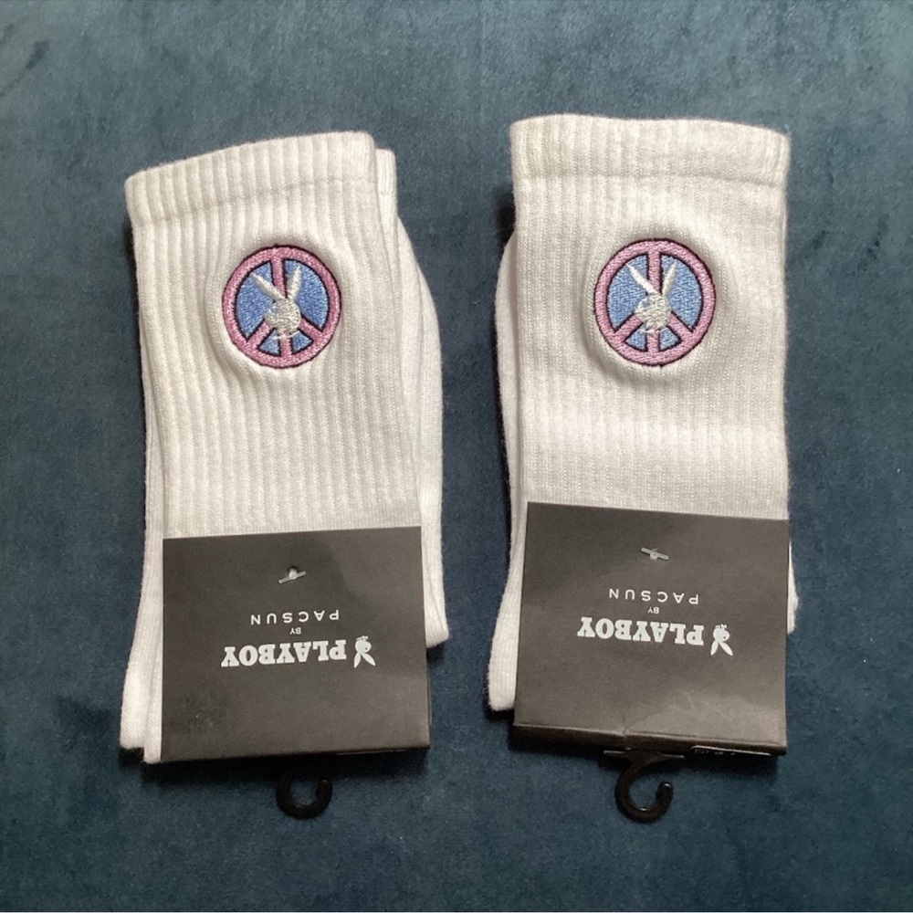 Playboy White Socks